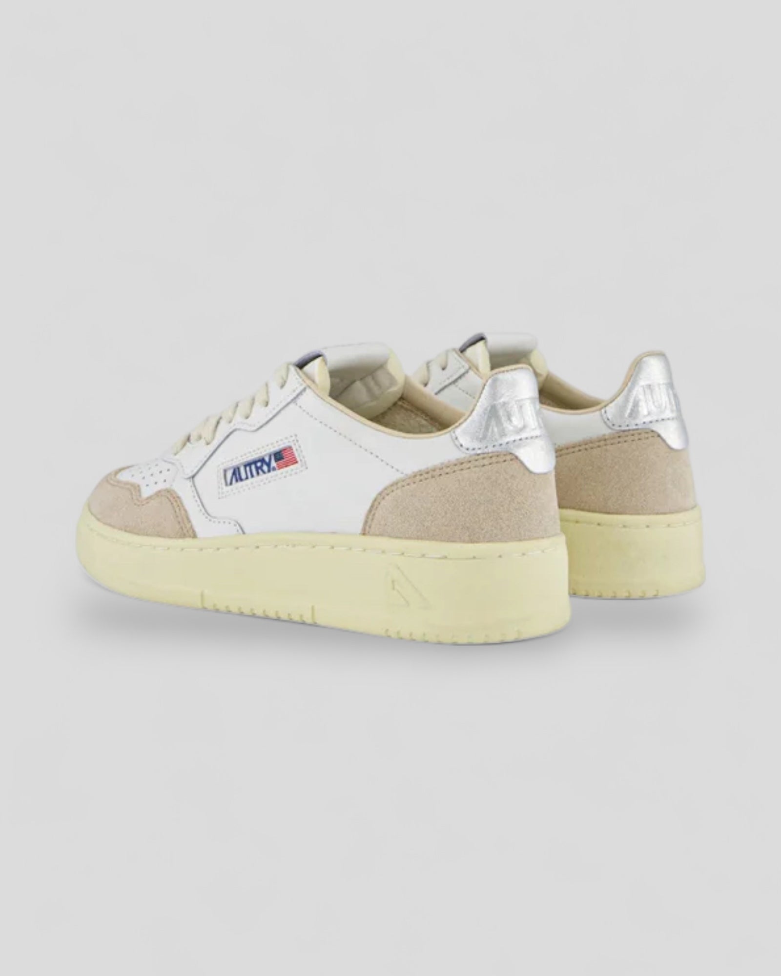 Autry || Medalist LS74 - White/ Silver Autry