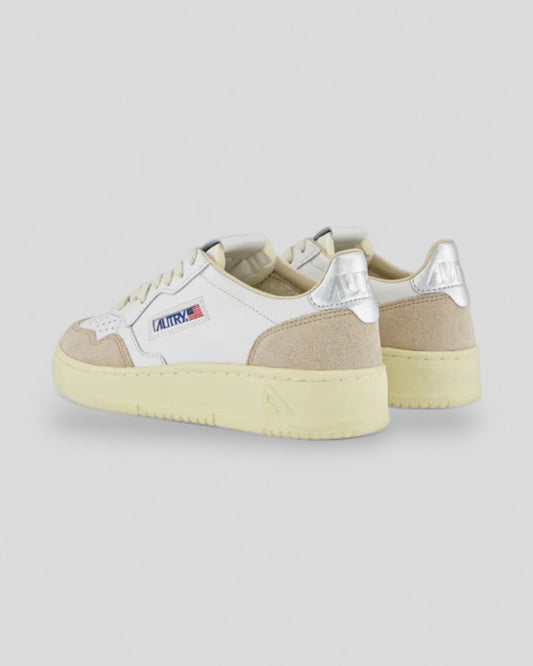 Autry || Medalist LS74 - White/ Silver Autry