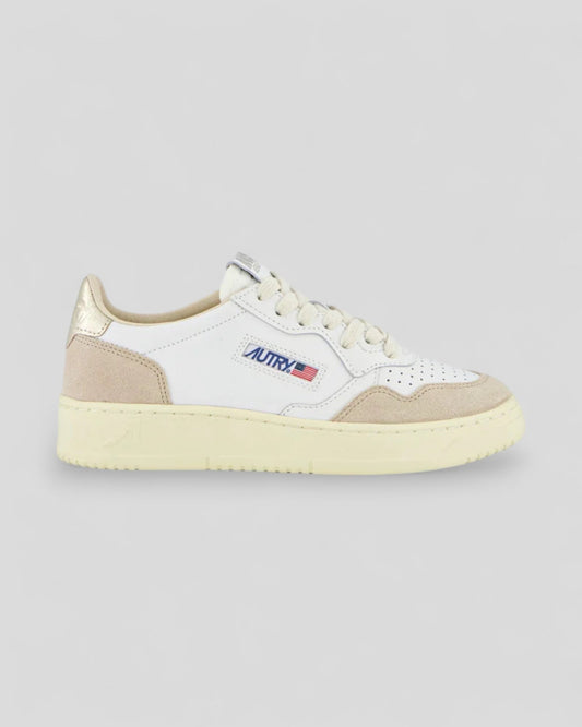 Autry || Medalist LS75 - White/ Gold Autry