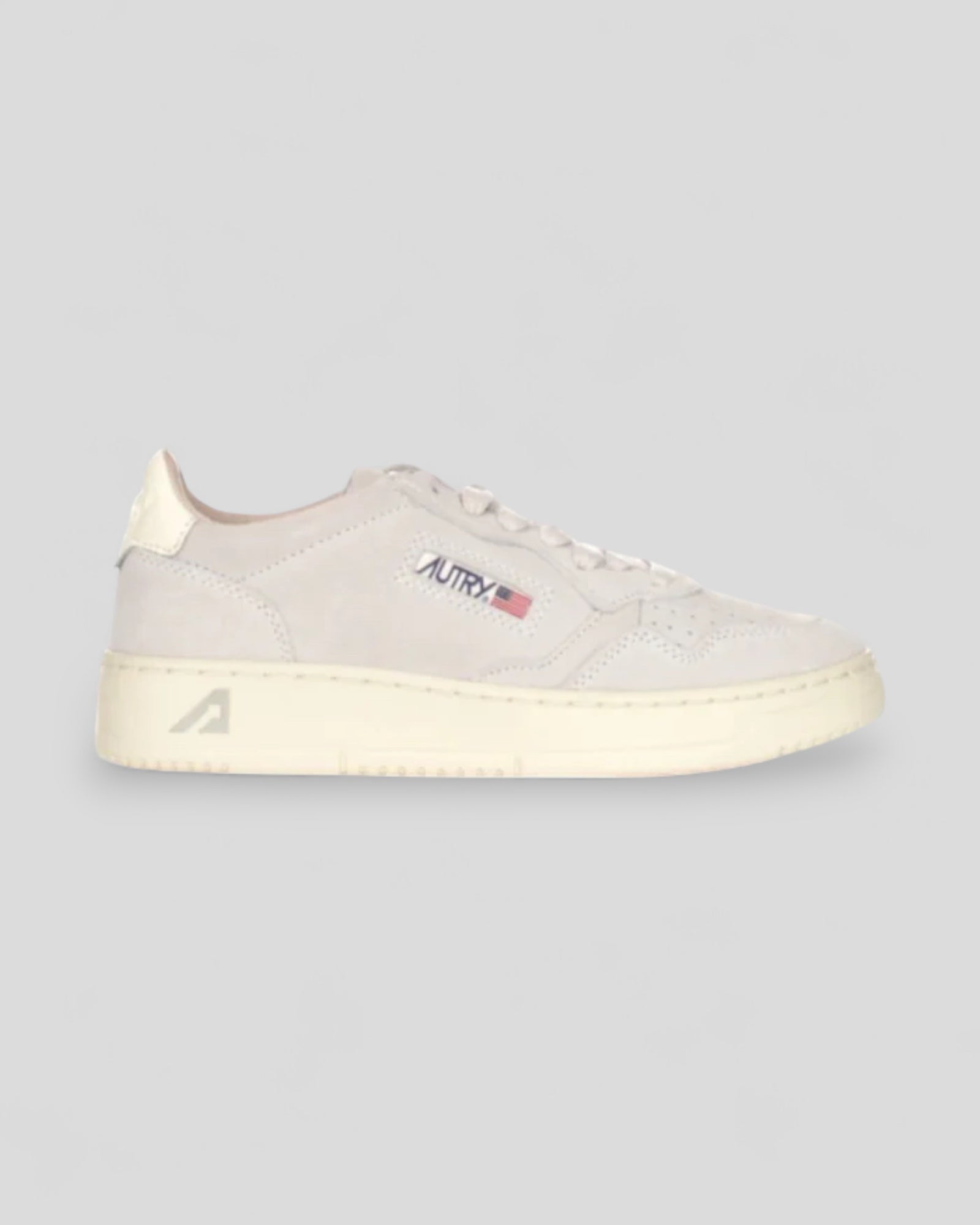 Autry || Medalist UH01 - Suede Marble/White - M’ Autry