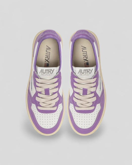 Autry || Medalist - WB43 - White/Lavander Autry