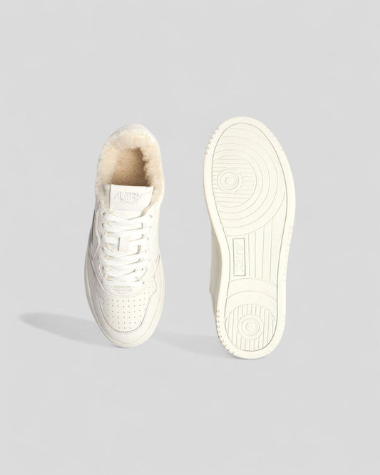 Autry || Medalist SR01 - Goat/ Sherling White Autry
