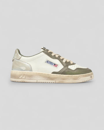 Autry || Medalist Super Vintage Wom - SV50 White/Green/Silver Autry