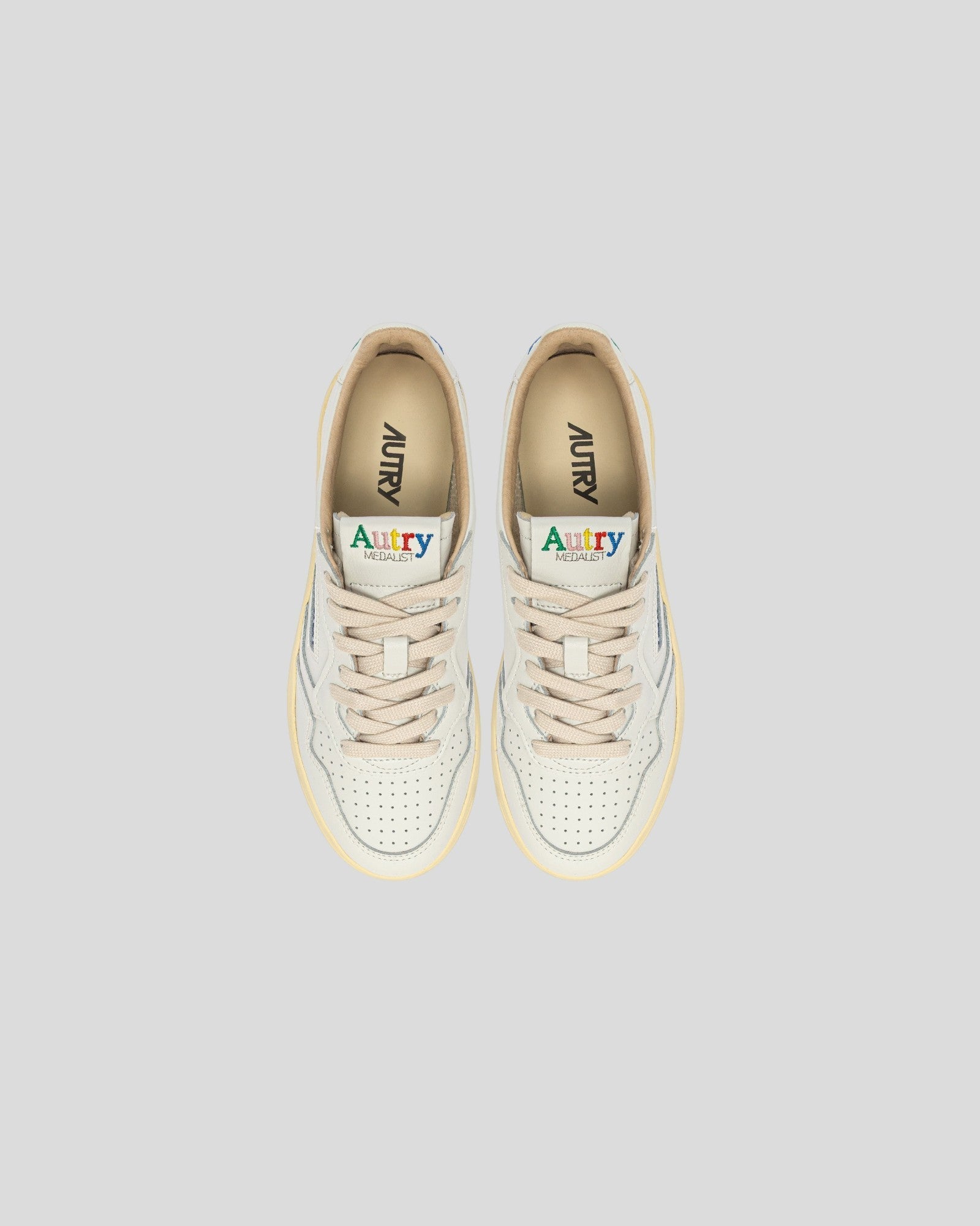 Autry || Medalist BG01 - White/ Multi Autry