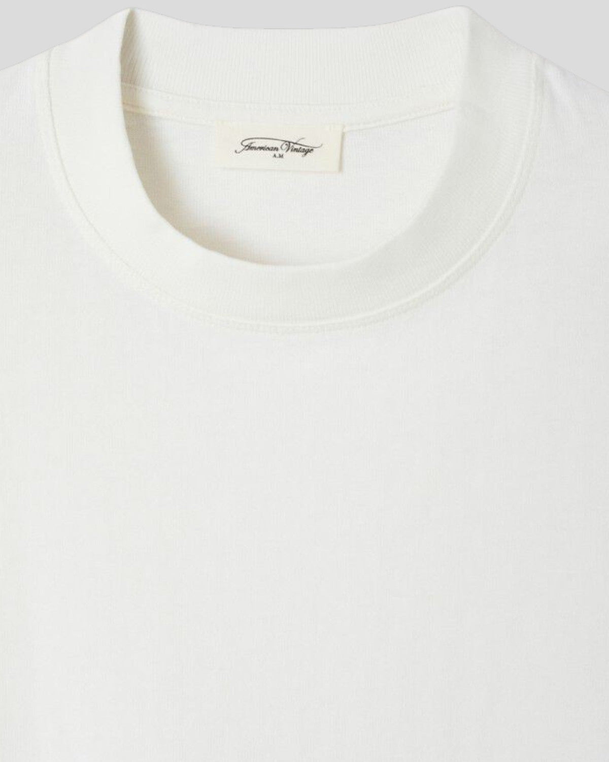 American Vintage || Afoma T- Shirt - Blanc American Vintage