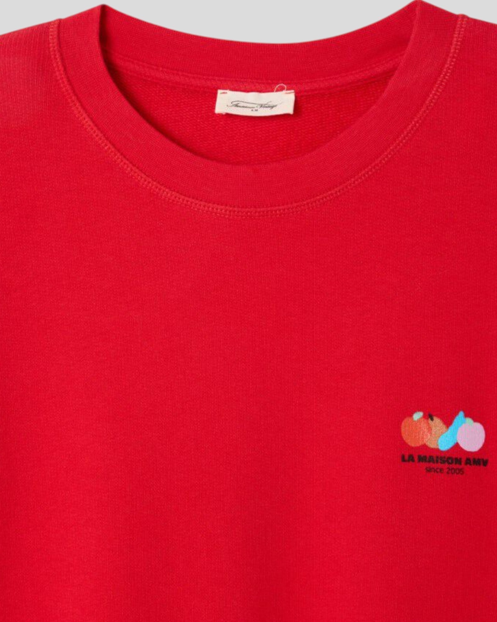 American Vintage || Atubay Sweat - Tomate American Vintage