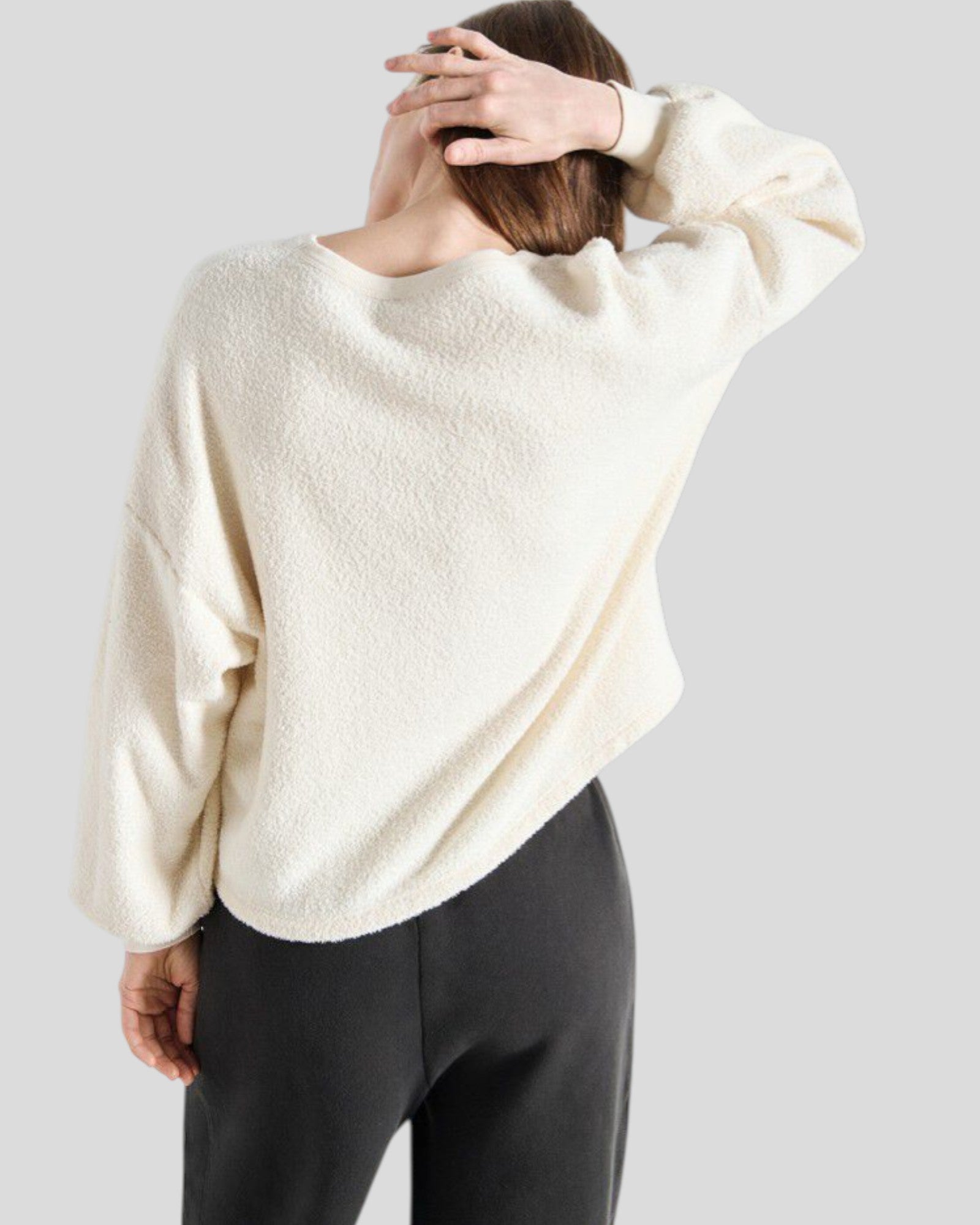 American Vintage || Bobypark Sweat - Ecru American Vintage