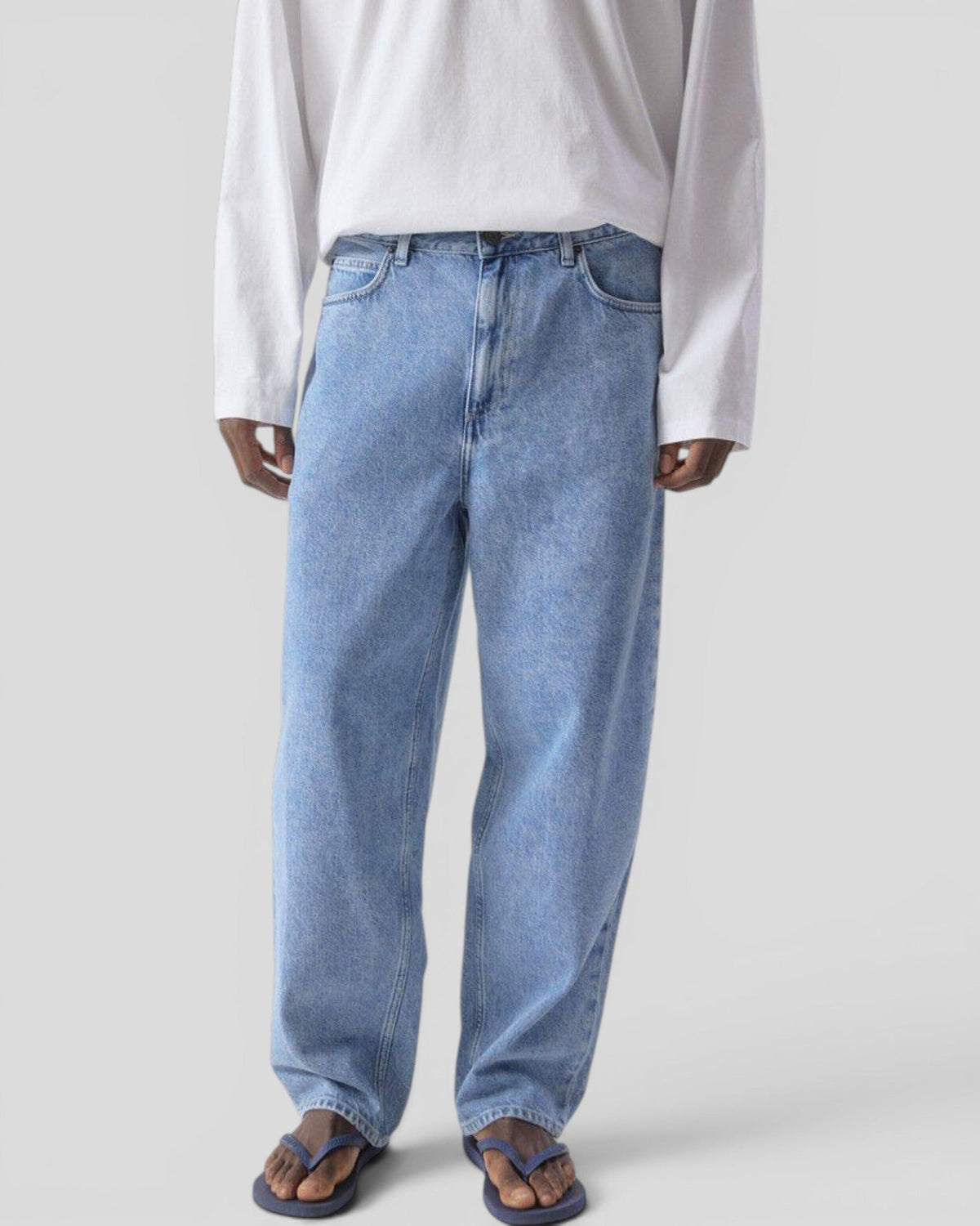 American Vintage || Joybird Balloon Pantalon - Authentique Stone American Vintage