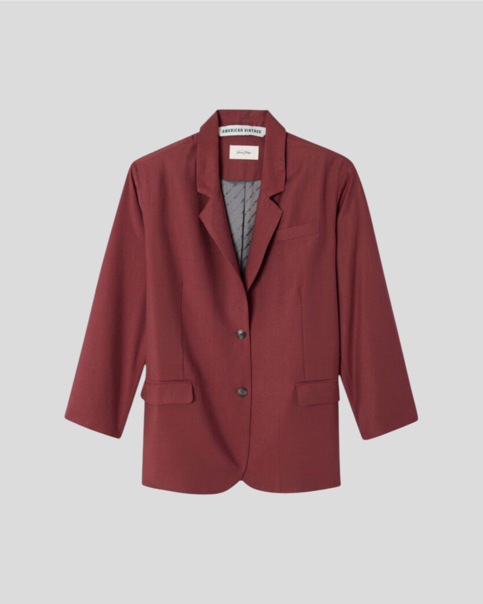 American Vintage || Lanow Blazer - Cerisier American Vintage