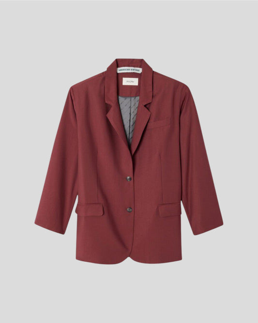 American Vintage || Lanow Blazer - Cerisier American Vintage
