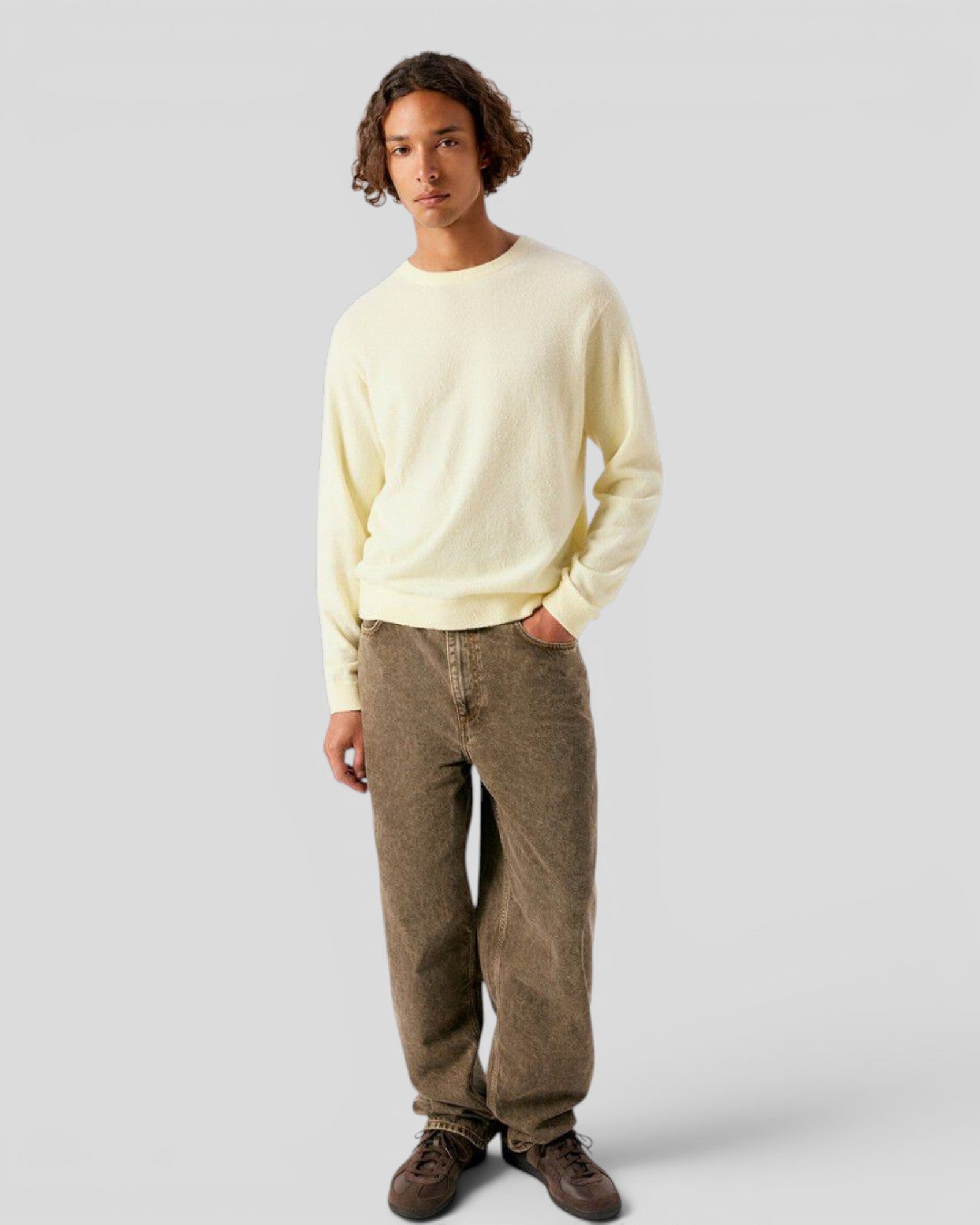 American Vintage || Oshow Pantalon - Stone Brown American Vintage