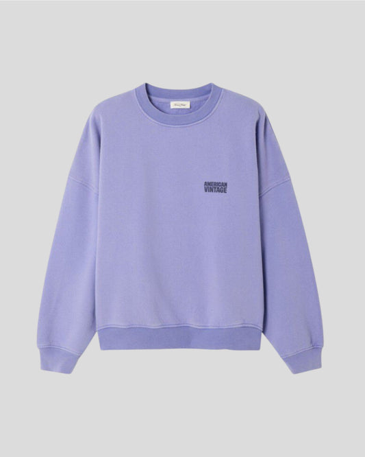 American Vintage || Plizzy Sweat - Provence Vintage American Vintage