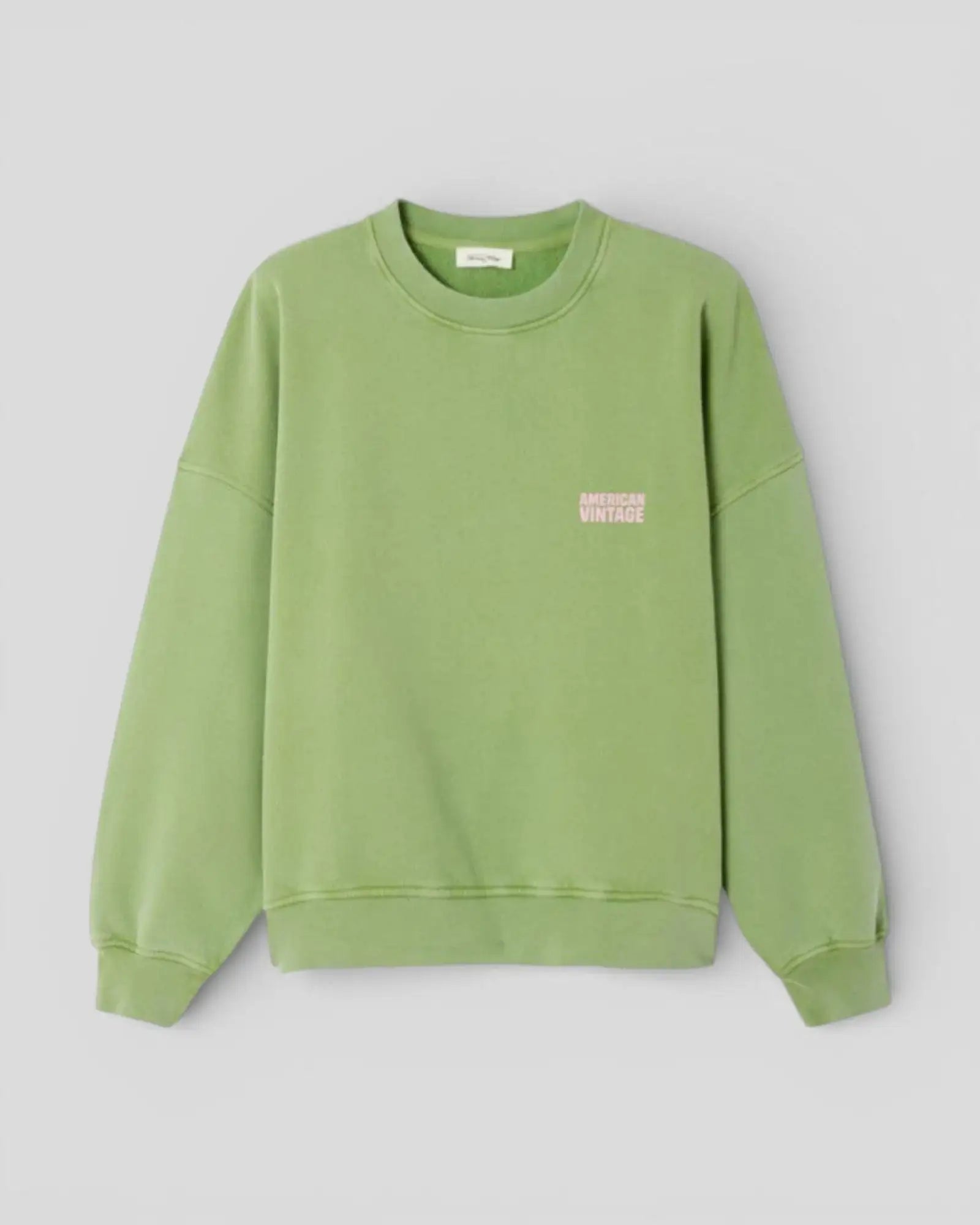 American Vintage || Plizzy Sweat - Citronelle Vintage American Vintage