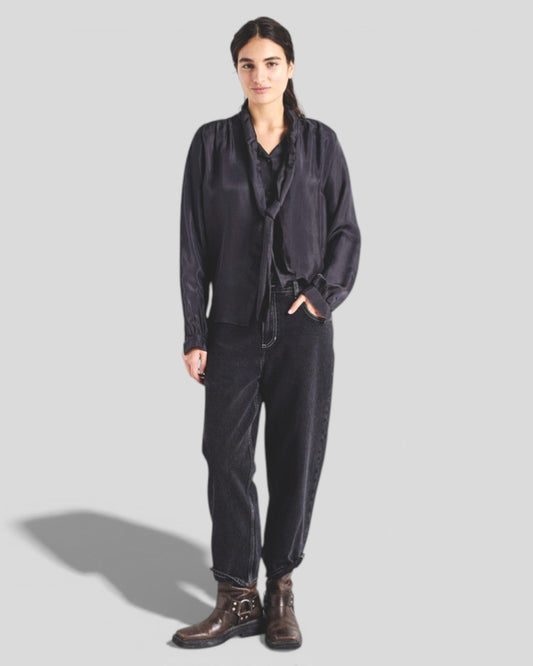 American Vintage || Yopday -B Pantalon 5 Poches - Black Vintage American Vintage