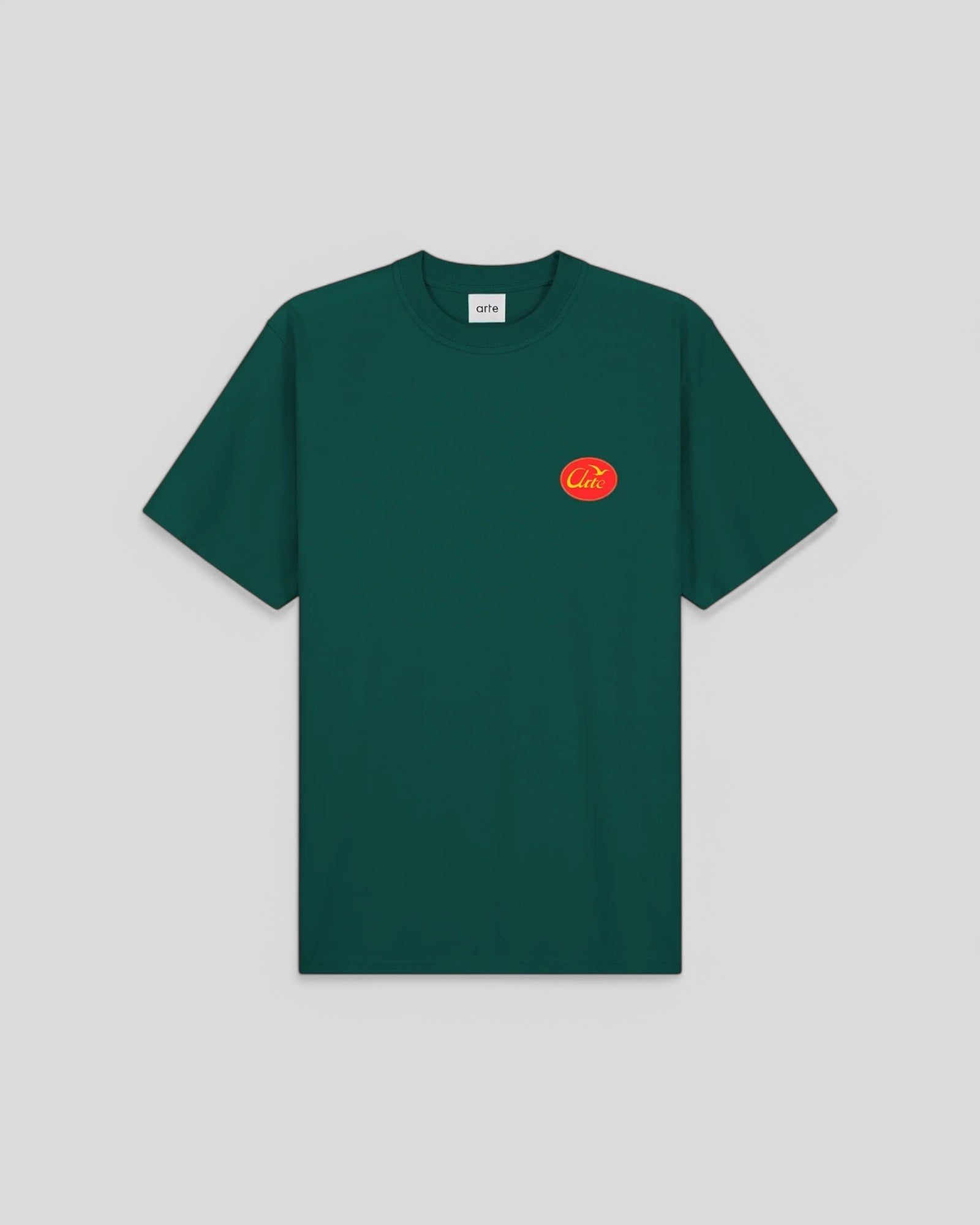 Arte || Small Bird T-Shirt - Green M"