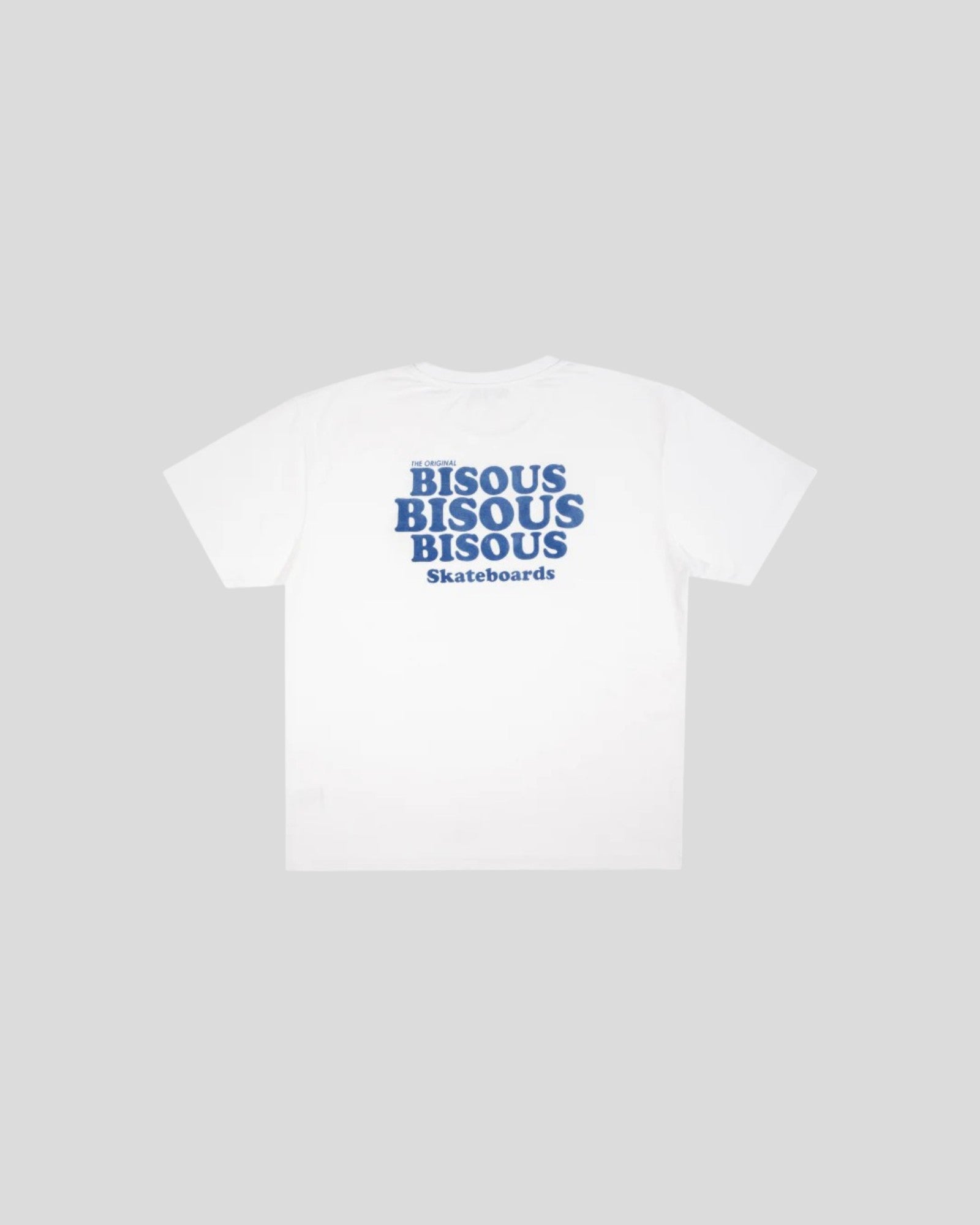 Bisous Bisous || T- Shirt Grease - White Bisous Skateboards