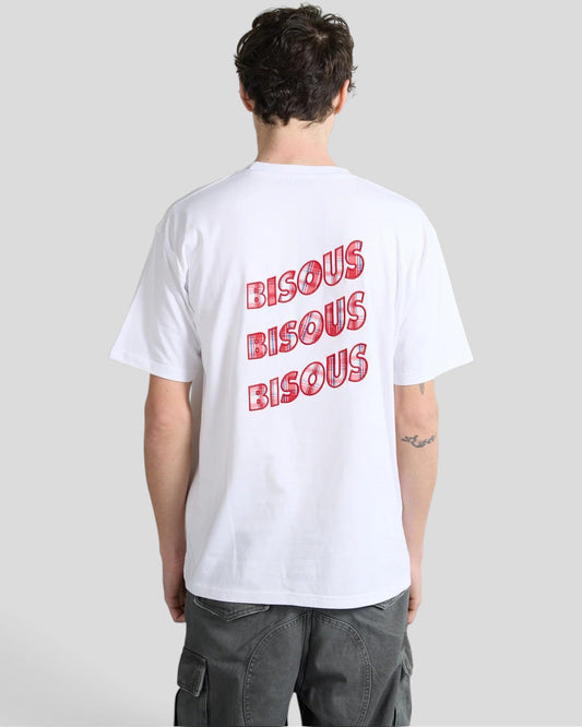 Bisous Bisous || Sonics Application T-Shirt - White