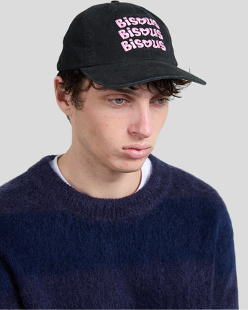 Bisous Bisous || Tony Caps - Black/ Pink Bisous Skateboards