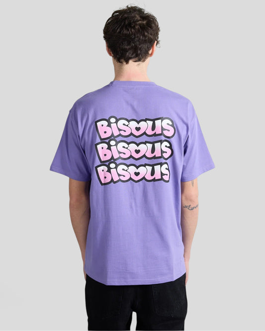 Bisous Bisous || Tony T-Shirt - Purple