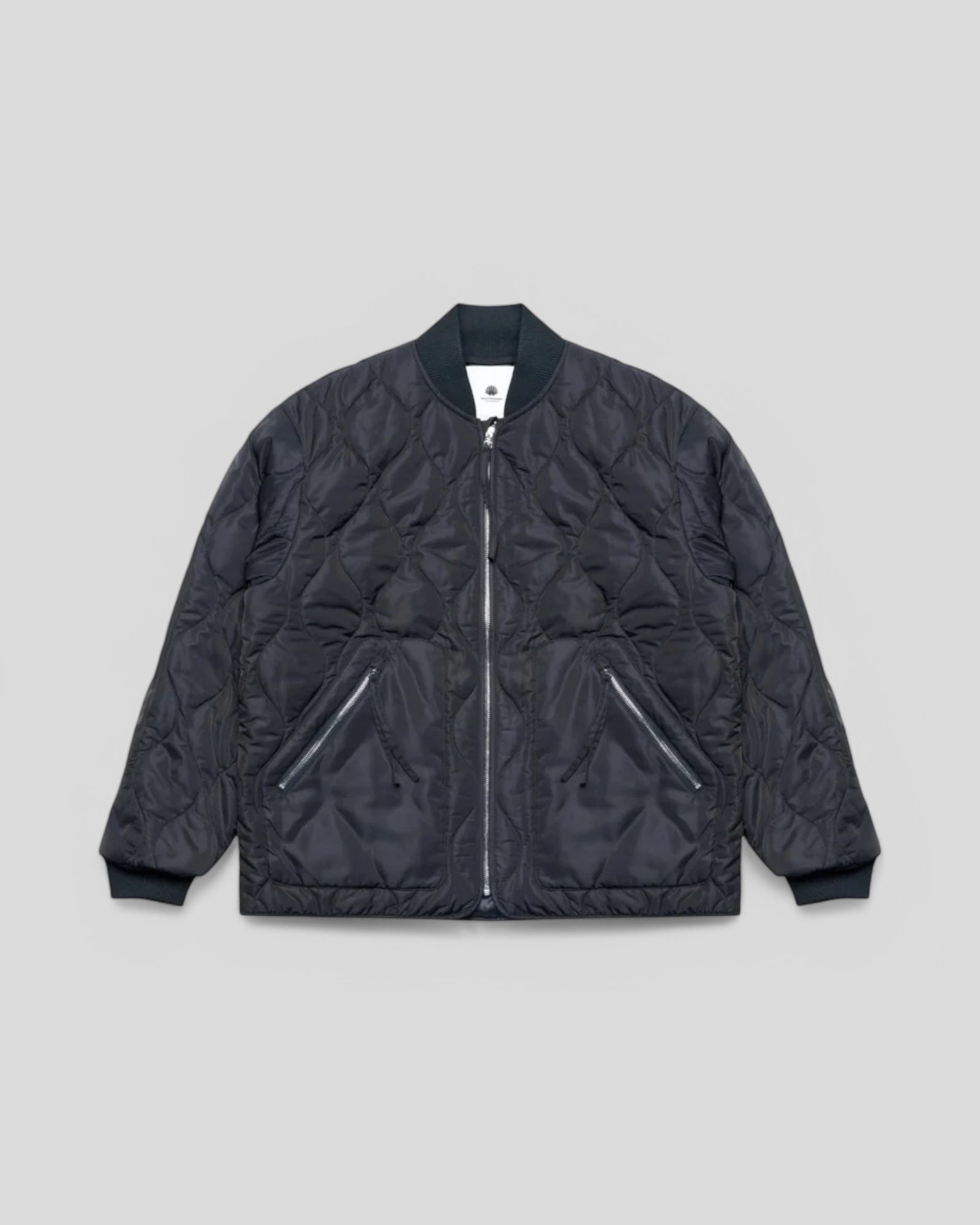 New Amsterdam || Quilted Padded Jacket - Black M" New Amsterdam Surf Association