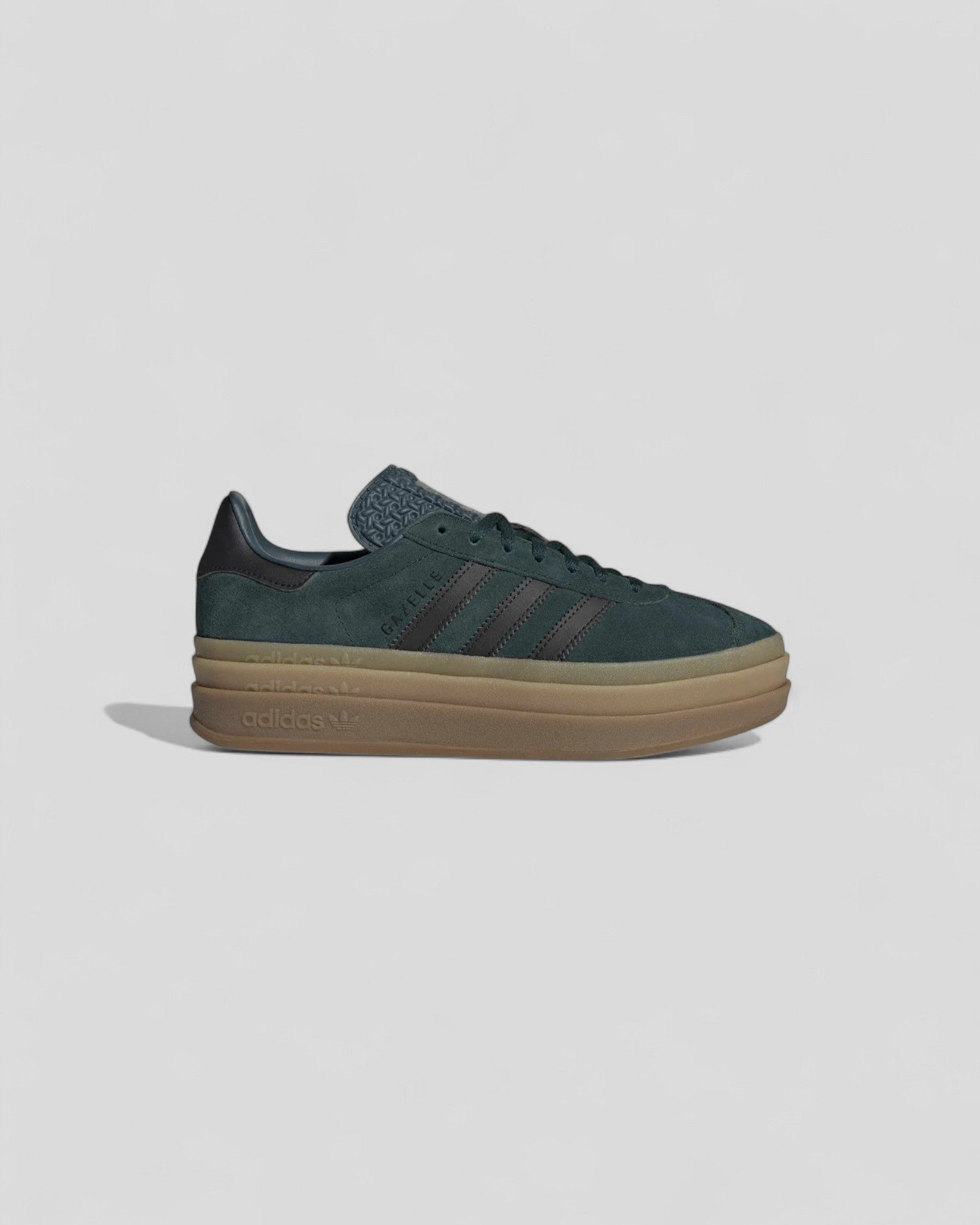 Adidas || Gazelle Bold - Dark Green/ Black Adidas