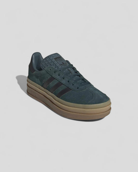 Adidas || Gazelle Bold - Dark Green/ Black Adidas