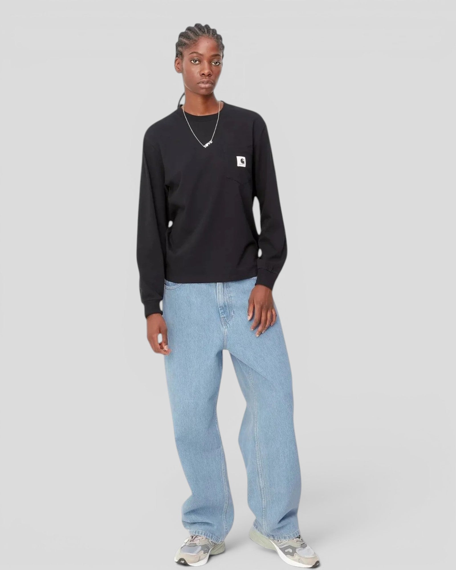 Carhartt || W' Brandon Pant - Blue Stone Bleached Carhartt