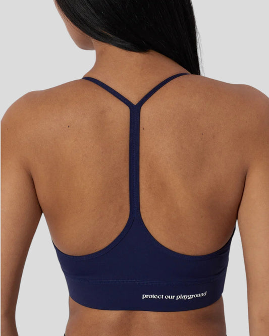 Circle || Brassière Support Me Softly - Navy Circle
