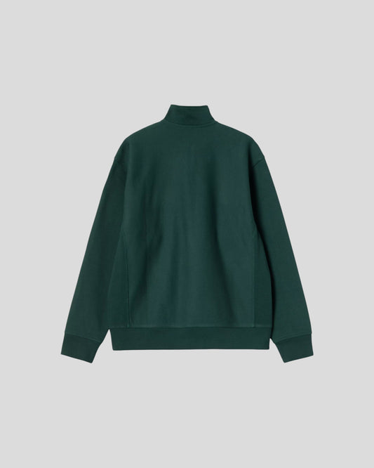 Carhartt || Half Zip American Script Sweat - Dark Fir - M’ Carhartt
