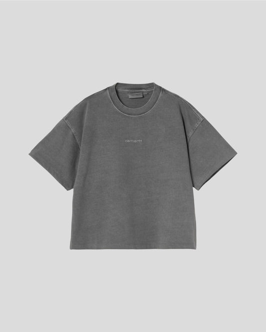 Carhartt || W'S/S Benton T-Shirt - Graphite Garment Dyed Carhartt