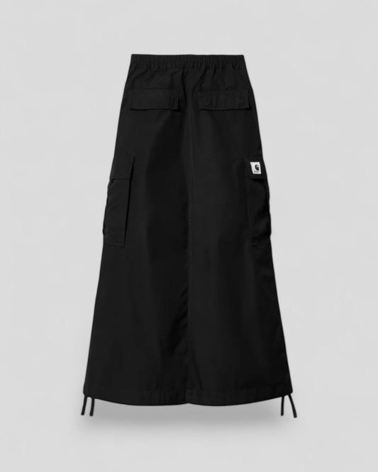 Carhartt || W' Cargo Skirt Long - Black Carhartt