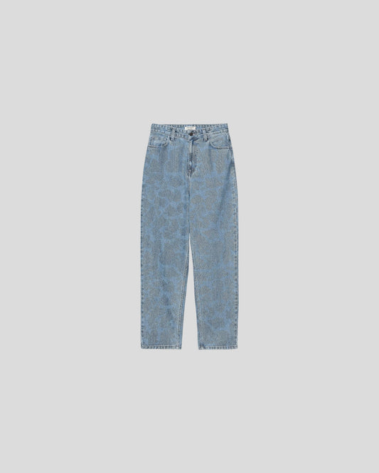 Carhartt || W' Duck Orell Pant - Camo Duck / Blue Bleached Carhartt