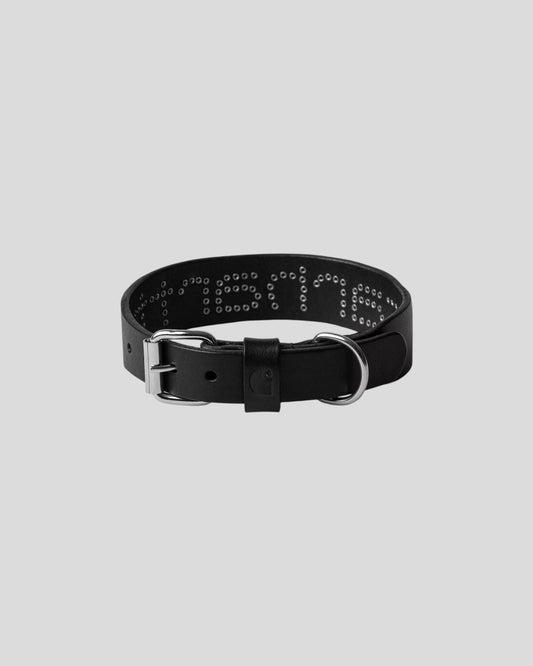 Carhartt || Script Studs Dog Leash - Leather Black Carhartt