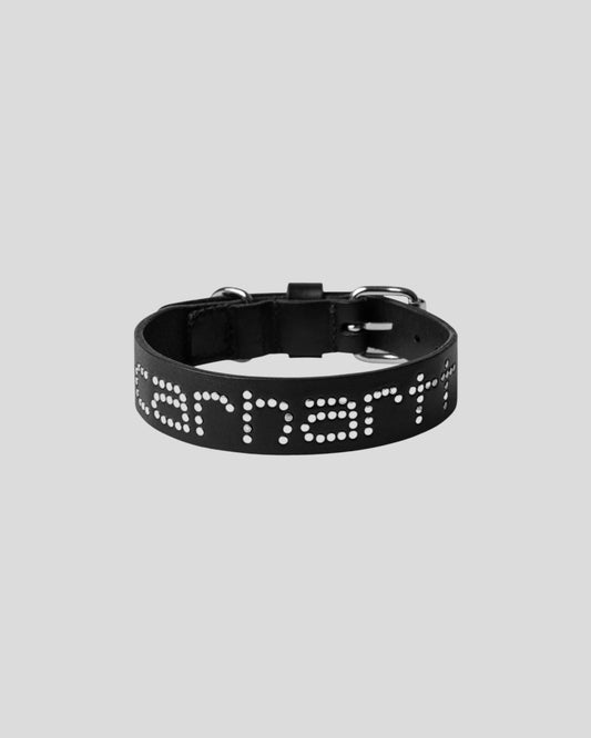 Carhartt || Script Studs Dog Leash - Leather Black Carhartt