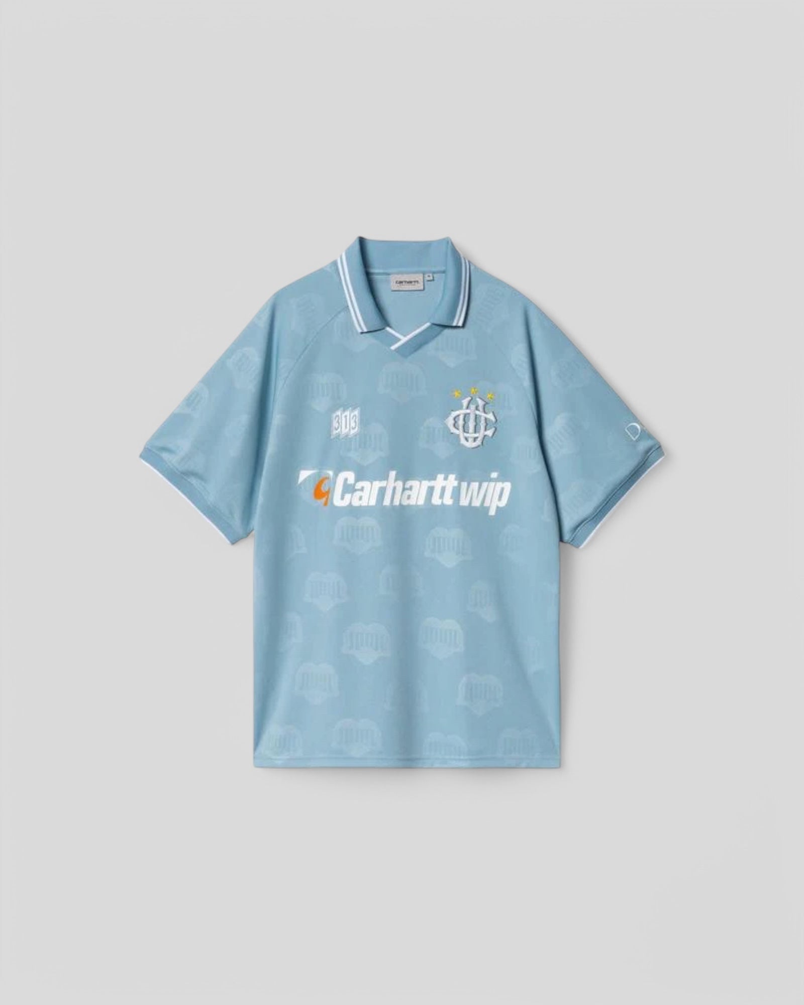 Carhartt || Hartt's Football T-Shirt - Bluebird - M' Carhartt