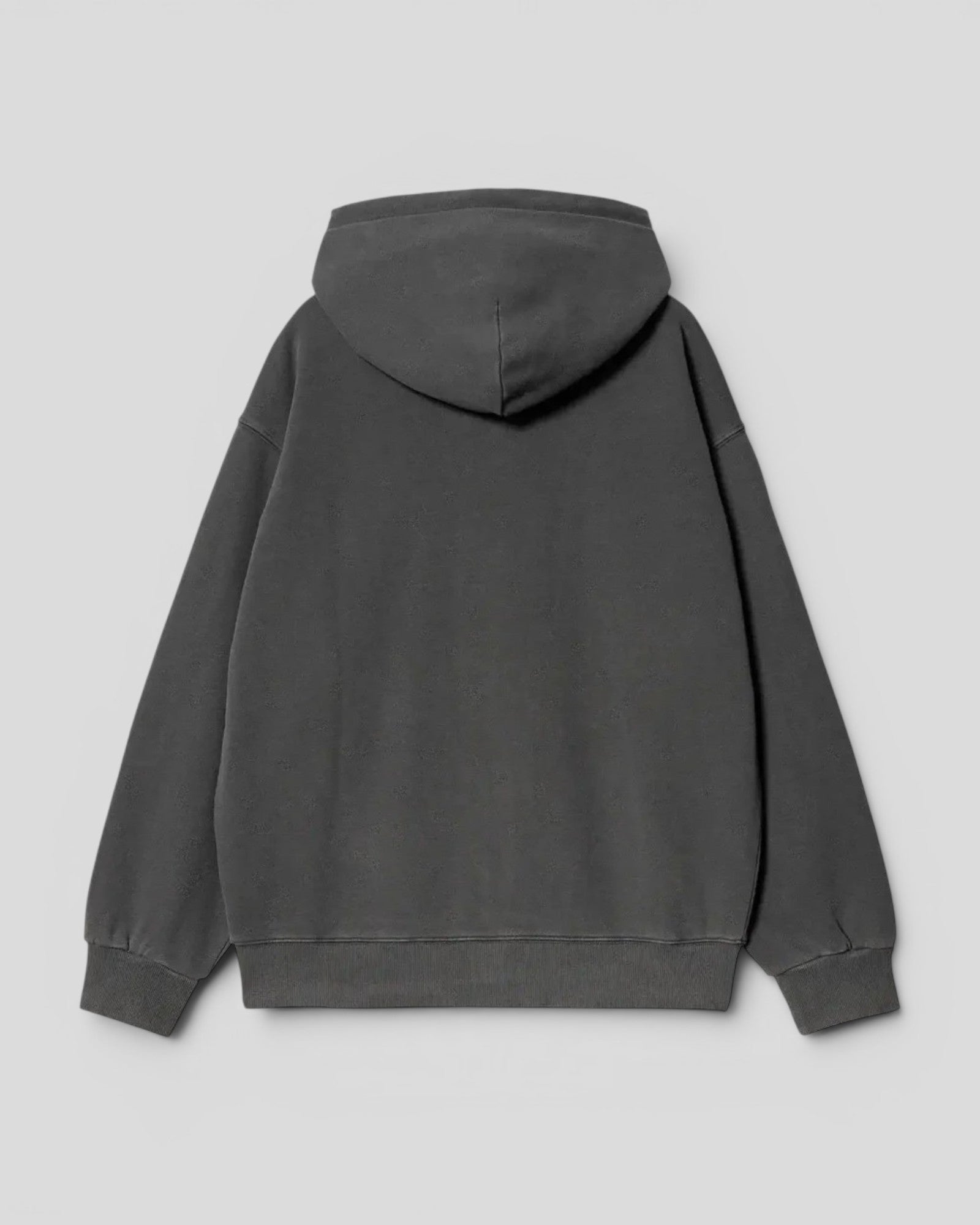 Carhartt || Hooded Nelson Jacket - Black Garment Dyed - M’ Carhartt