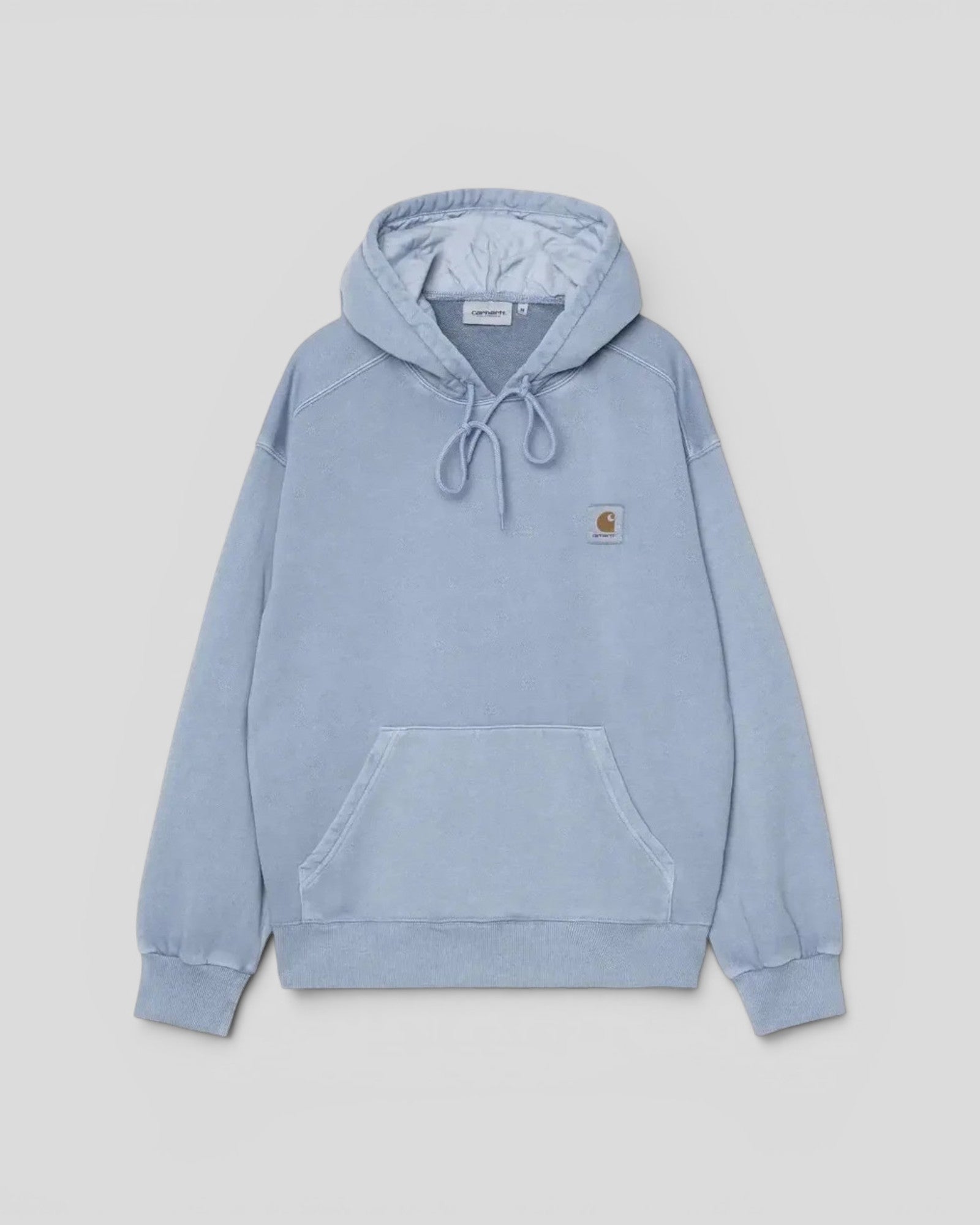 Carhartt || Hooded Nelson Sweat - Gentle Blue Garment Dyed - M’ Carhartt