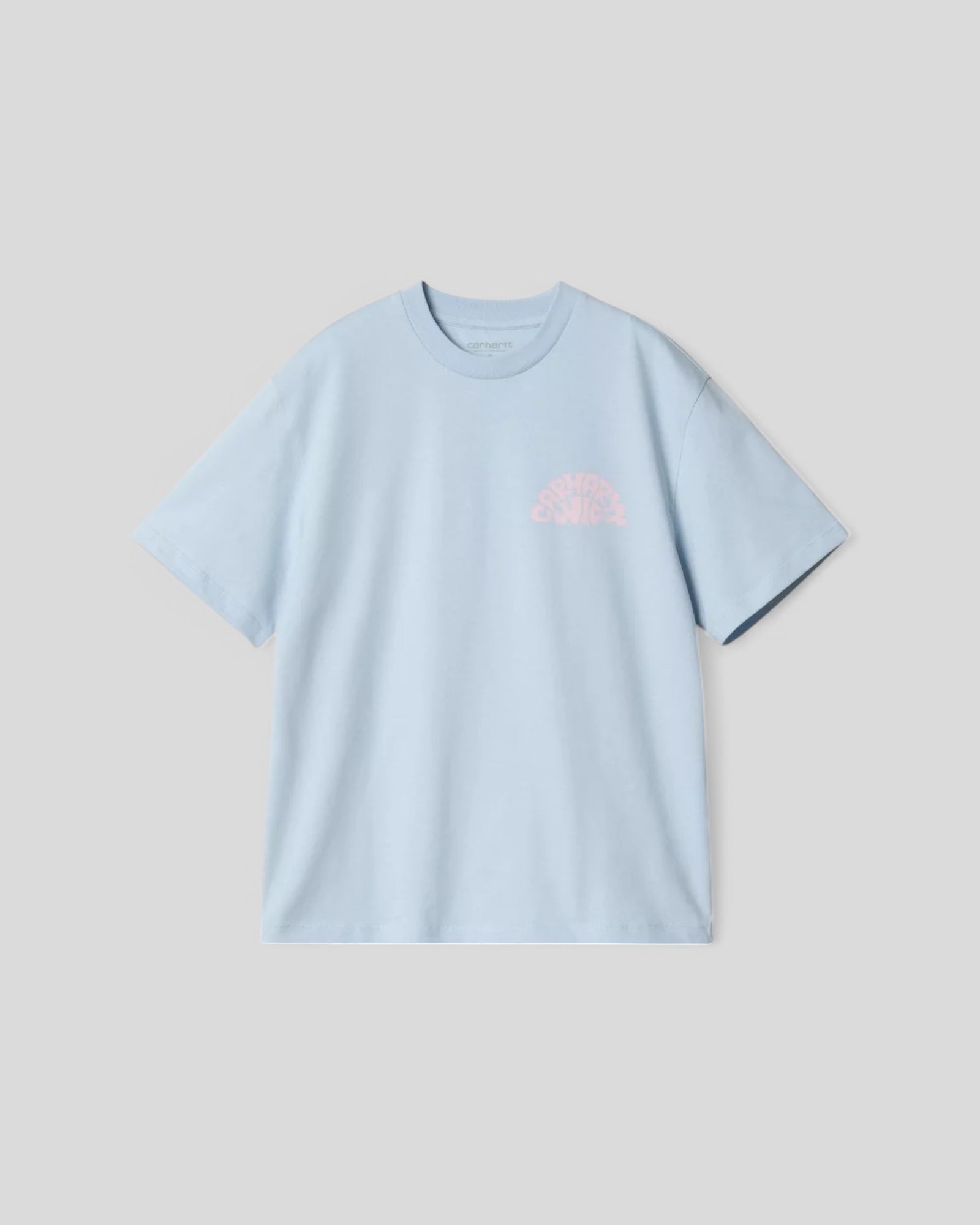 Carhartt || W'S/S Jazzy T-Shirt - Air Sky/ Air Pink Carhartt