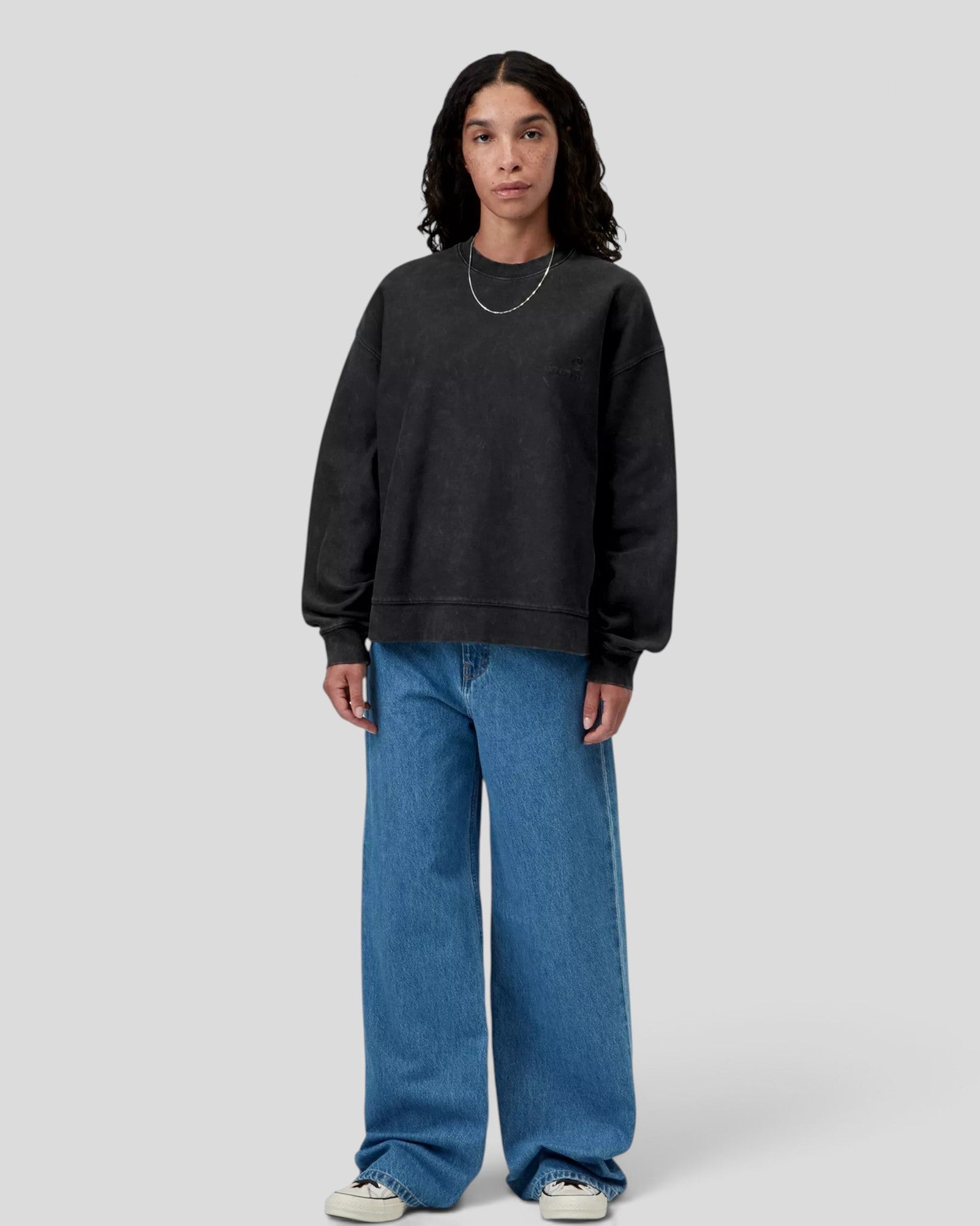 Carhartt || W' Lambert Sweat - Black Carhartt