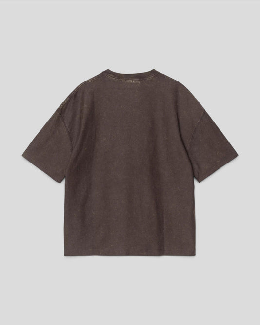 Carhartt || W' S/S Lambert T-Shirt - Tobacco Moon Wash