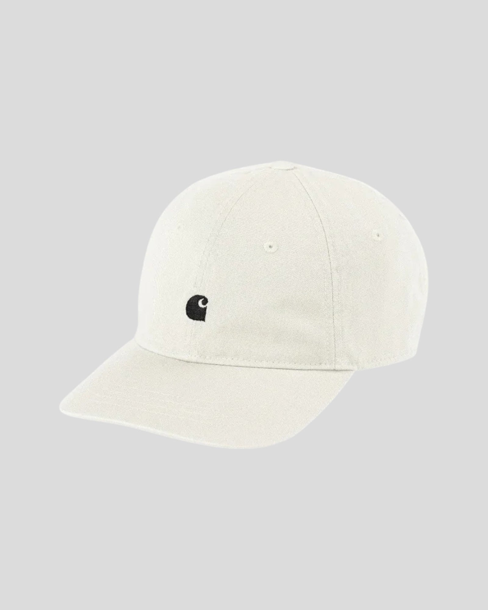 Carhartt || W' Madison Logo Cap - Salt/ Black Carhartt