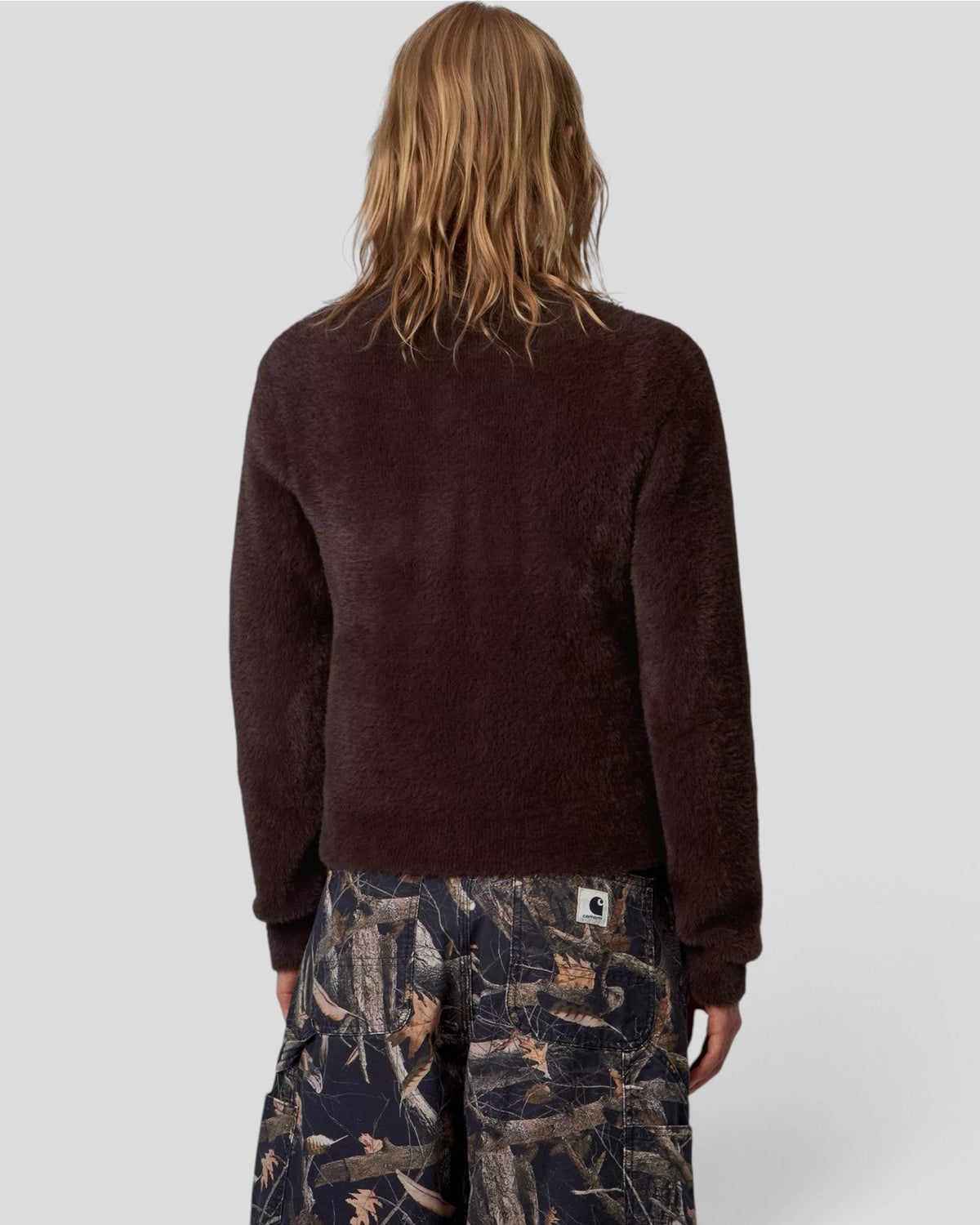 Carhartt || W' L/S Maine Polo Sweater - Palisander Carhartt