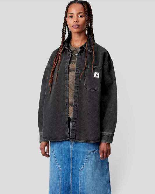 Carhartt || W' Marly Shirt Jacket - Black Carhartt