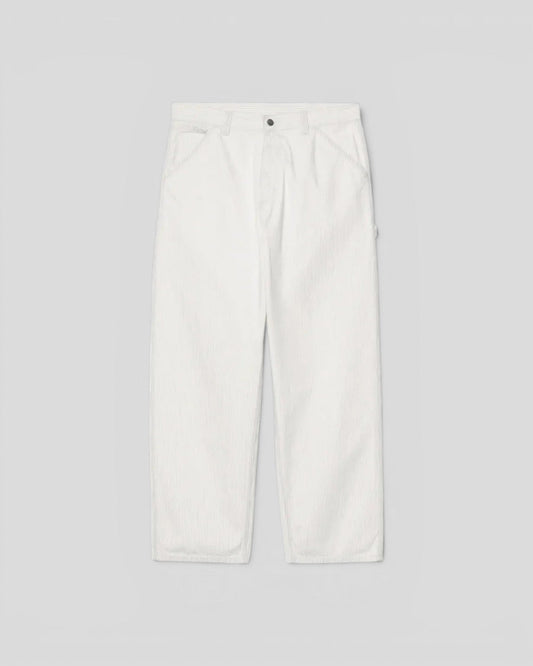 Carhartt || Mercer Single Knee Pant - Mercer Stripe / Graphite / Bleached - M’ Carhartt