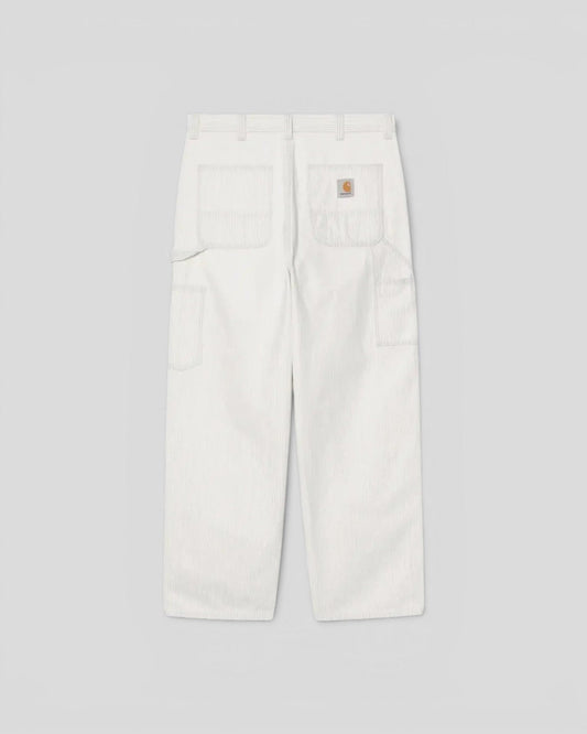 Carhartt || Mercer Single Knee Pant - Mercer Stripe / Graphite / Bleached - M’ Carhartt