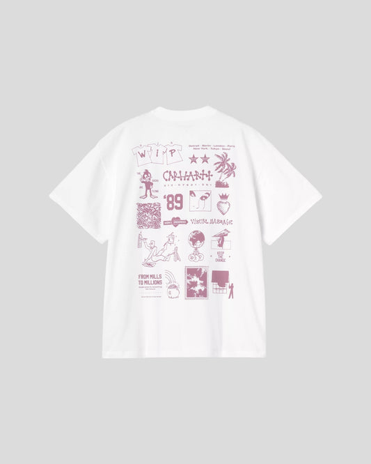 Carhartt || W' S/S Modal T-Shirt - White Carhartt