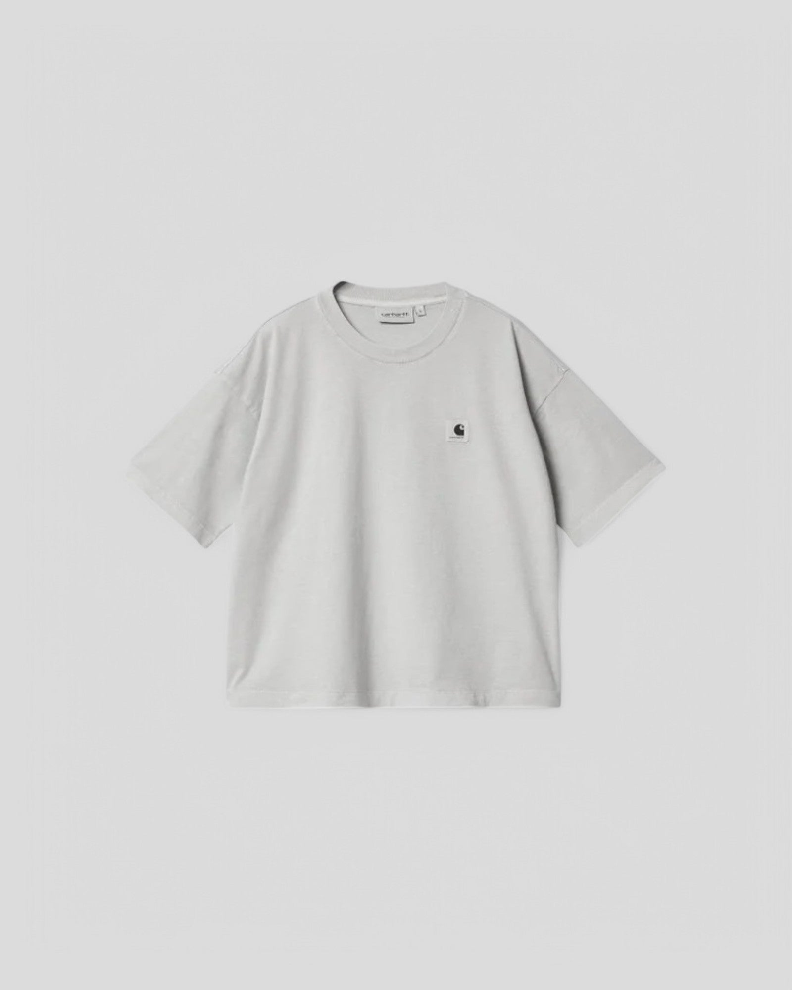 Carhartt || W' S/S Nelson T-Shirt - Sonic Silver Garment Carhartt