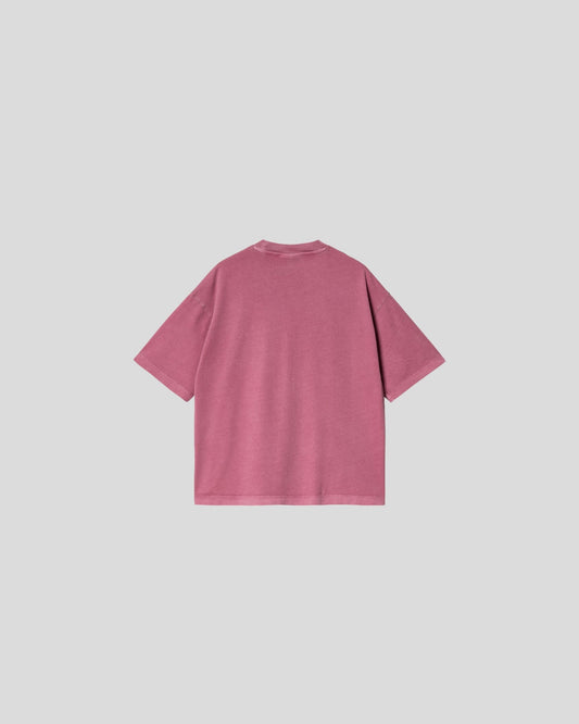 Carhartt || W' S/S Nelson T-Shirt - Magenta Silver Garment