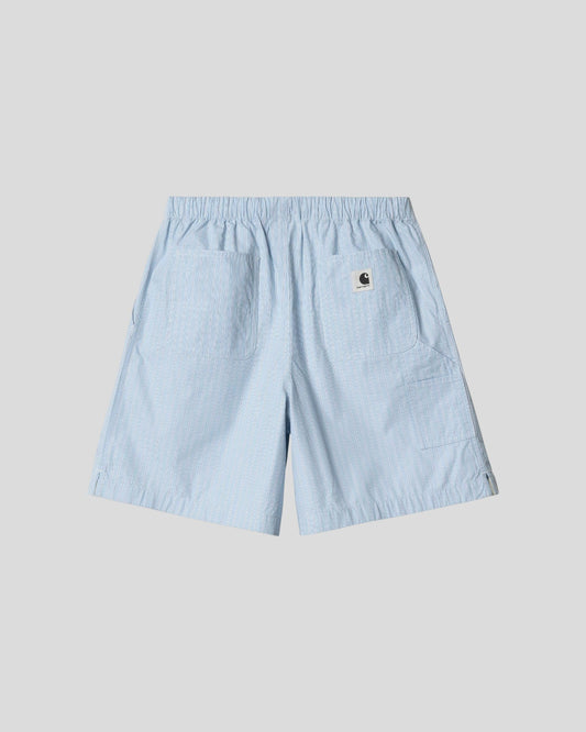 Carhartt || W' Nota Short - Bova Stripe/ Bluebird Carhartt