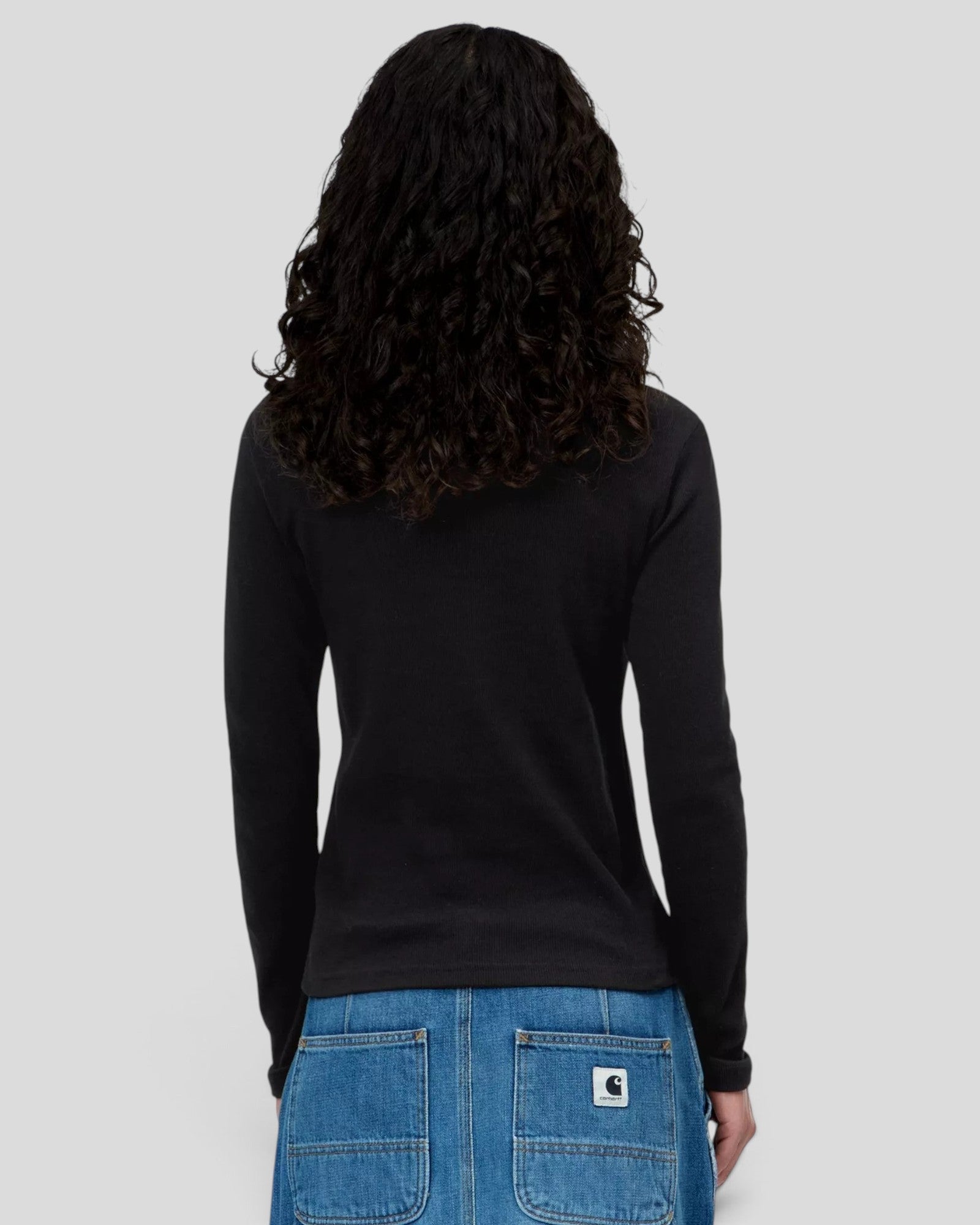 Carhartt || W' L/S Philipa T-Shirt - Black Carhartt